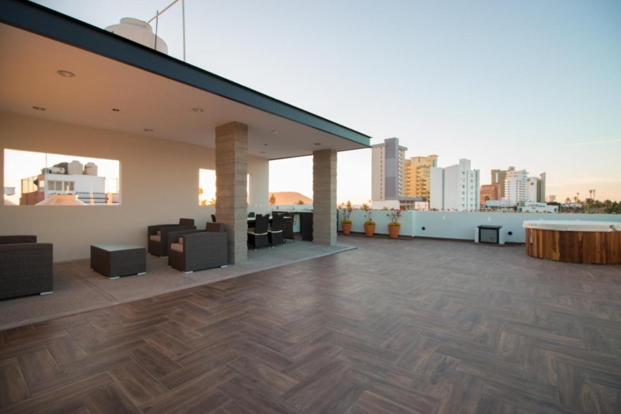 马萨特兰Acogedor Departamento Boho Cerca De La Playa公寓 外观 照片